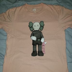 Uniqlo x Kaws Pink BFF